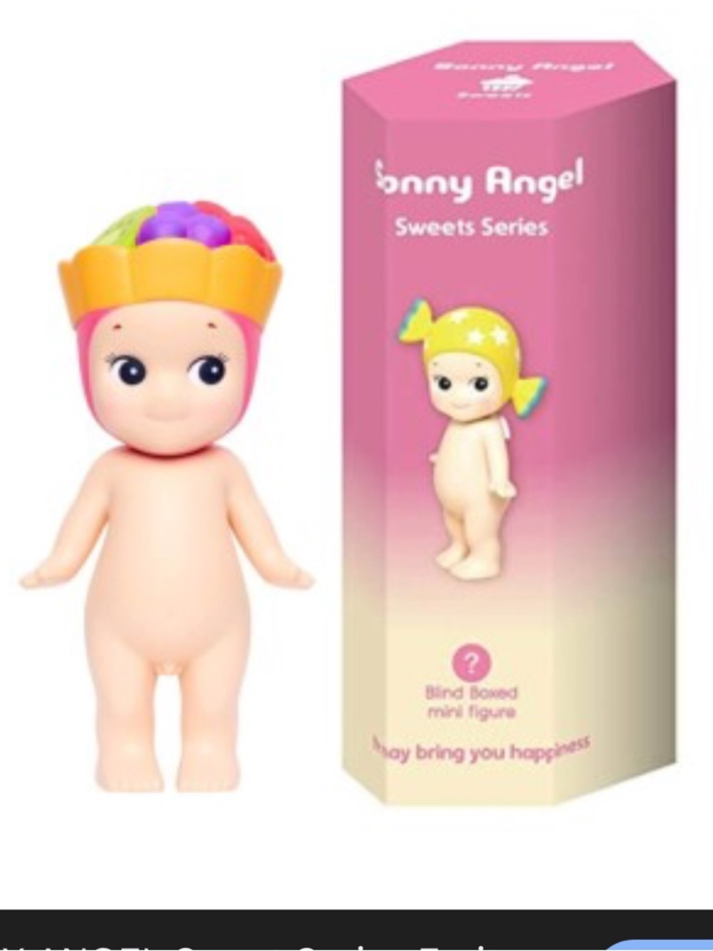 Bonny Angel Sweets Series Pink Fruit Crown Mini Doll